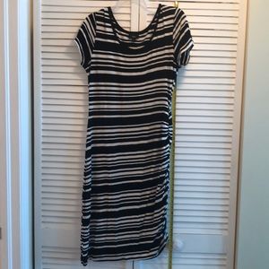 Black and white dress